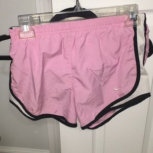 Light pink Nike gym shorts